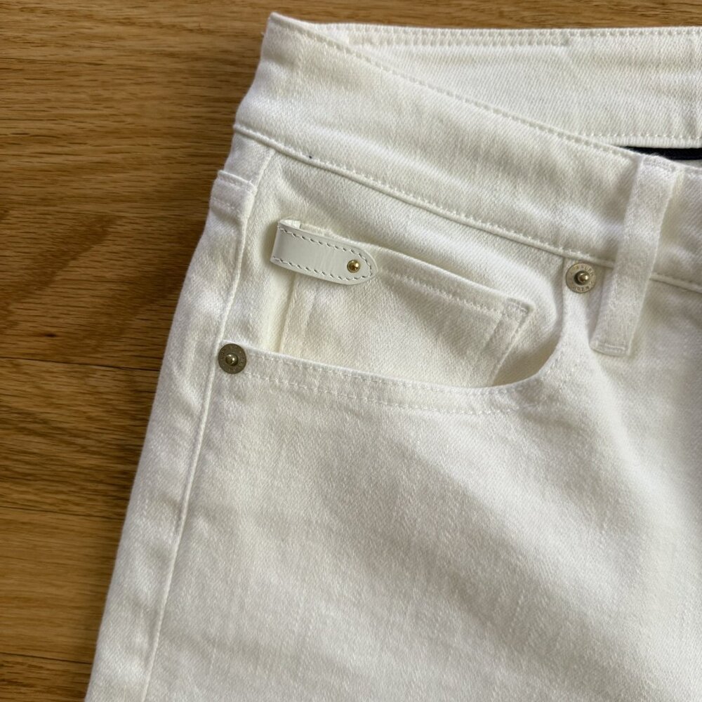 Ralph Lauren Purple Label Slim Fit 105 White Jeans - Picture 6 of 11